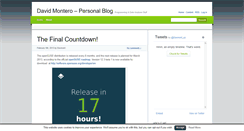Desktop Screenshot of david-montero.es
